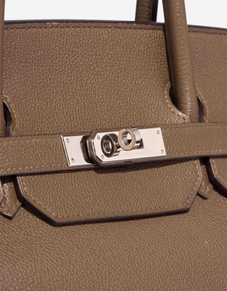 Hermès Birkin 40 Evercolor Étoupe Closing System | Sell your designer bag