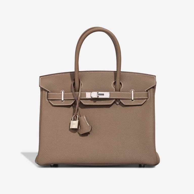 Hermès Birkin 30 Togo Étoupe Front | Sell your designer bag