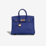 Hermès Birkin 25 Togo Bleu Électrique Front | Sell your designer bag
