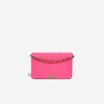 Chanel Boy Wallet On Chain Patent Hot Pink Front | Sell your designer bag