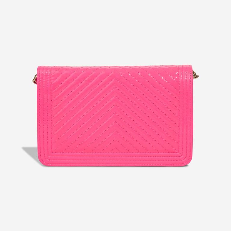Chanel Boy Wallet On Chain Patent Hot Pink | Sell your designer bag