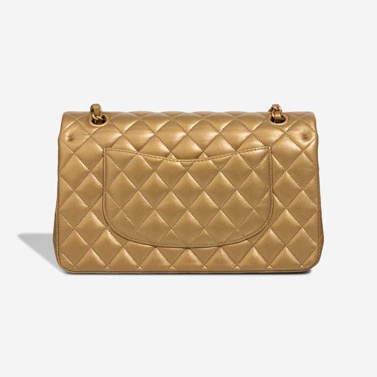 Chanel Timeless Medium Lamb Metallic Gold | Sell your designer bag