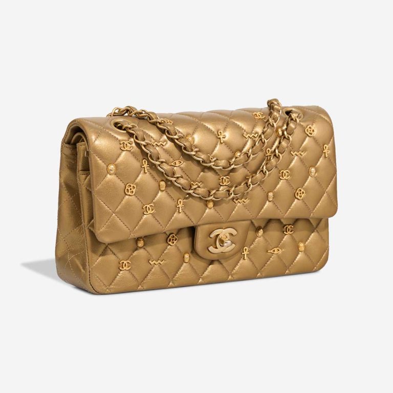 Chanel Timeless Medium Lamb Metallic Gold | Sell your designer bag