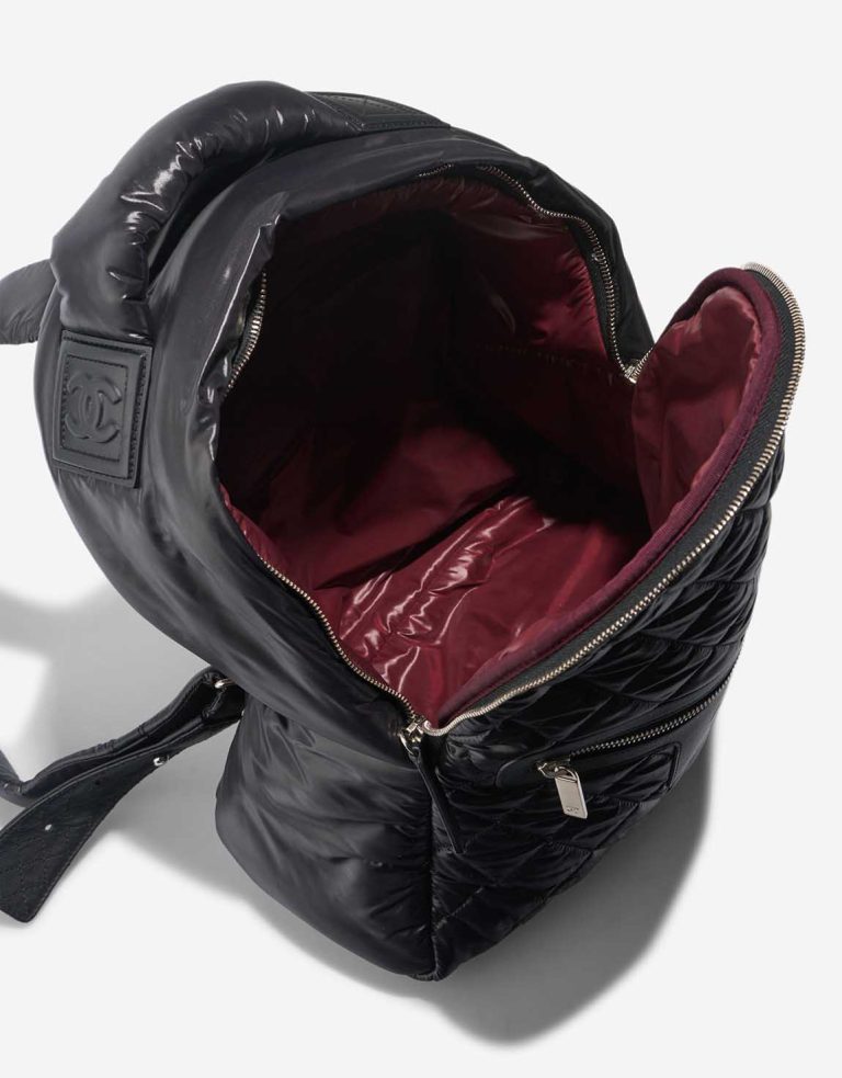Chanel Cocoon Backpack Calf / Nylon Black Inside | Sell your designer bag