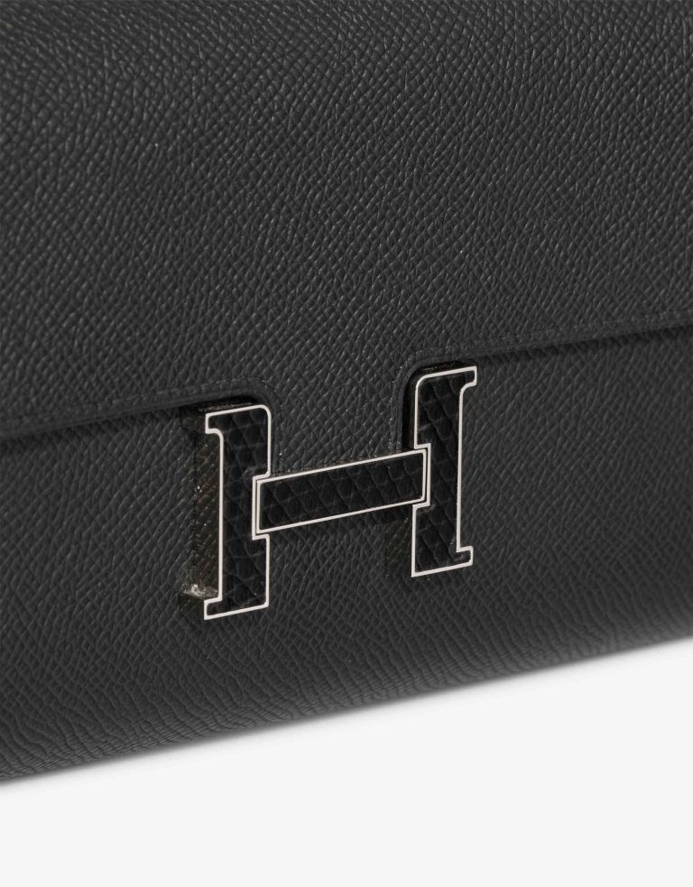 Hermès Constance To Go Epsom / Niloticus Lizard Black Closing System | Sell your designer bag