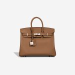 Hermès Birkin 25 Swift Alezan / Beige Marfa Front | Sell your designer bag