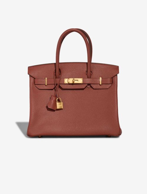 Hermès Birkin HSS 30 Chèvre Mysore Cuivre Front | Sell your designer bag