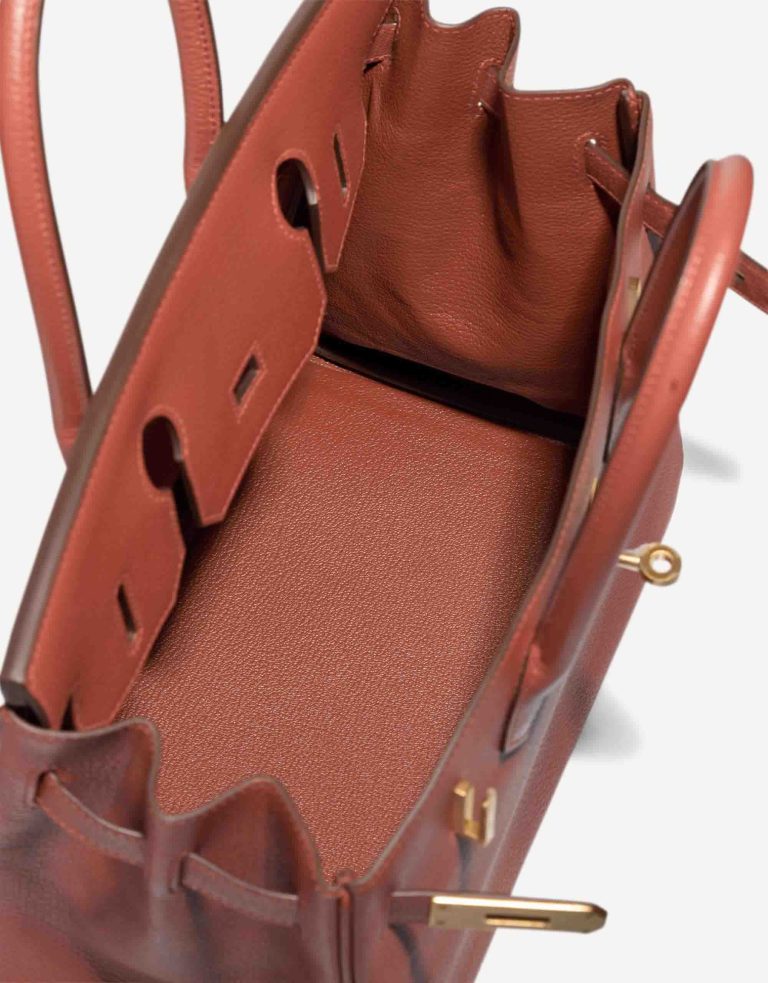 Hermès Birkin HSS 30 Chèvre Mysore Cuivre Inside | Sell your designer bag