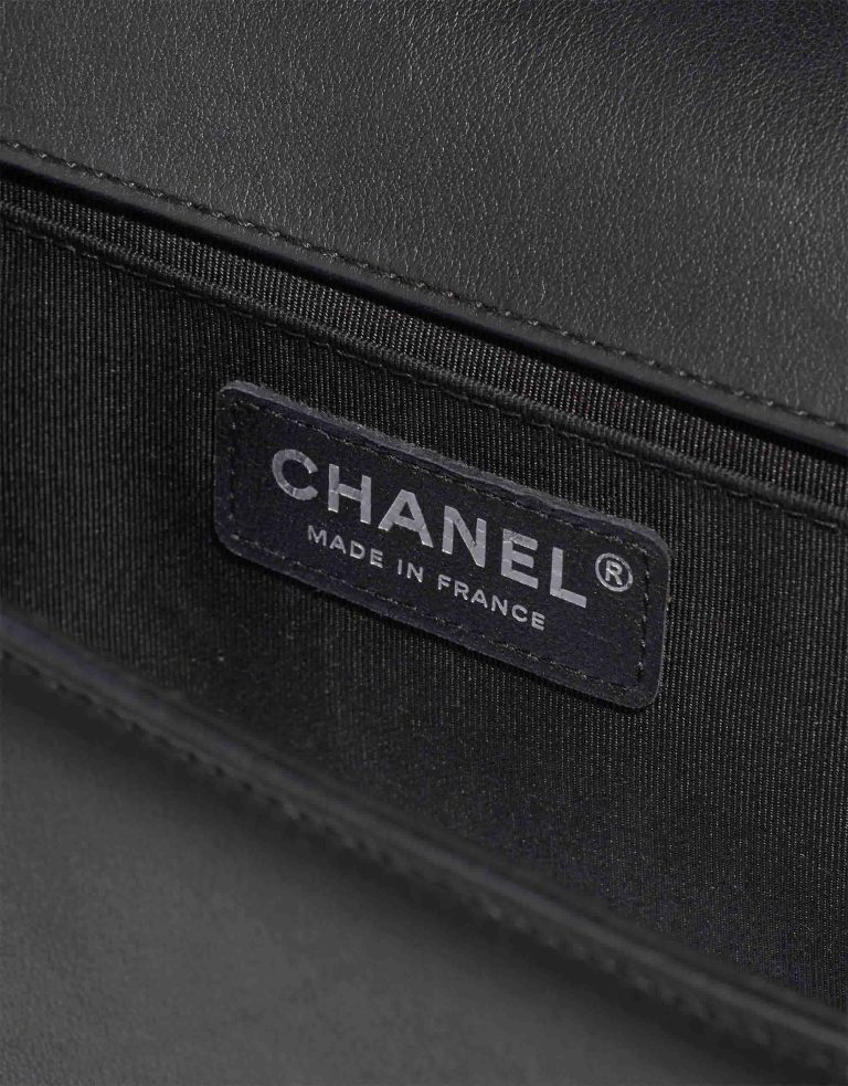 Chanel Boy Medium Lamb Black Logo | Sell your designer bag