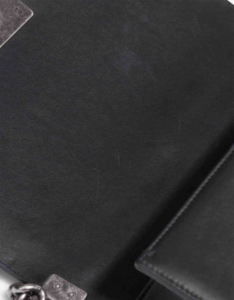 Chanel Boy Medium Lamb Black Signs of wear | Sell your designer bag