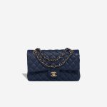 Chanel Timeless Medium Caviar Blue Front | Sell your designer bag