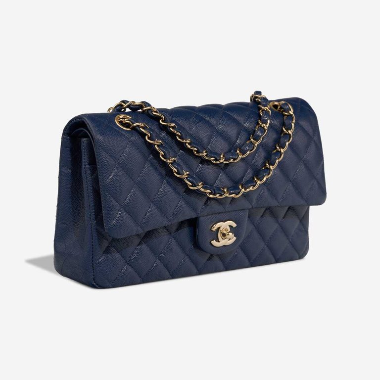 Chanel Timeless Medium Caviar Blue | Sell your designer bag