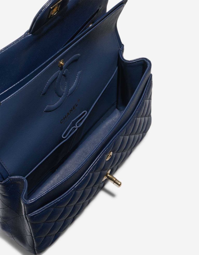 Chanel Timeless Medium Caviar Blue Inside | Sell your designer bag