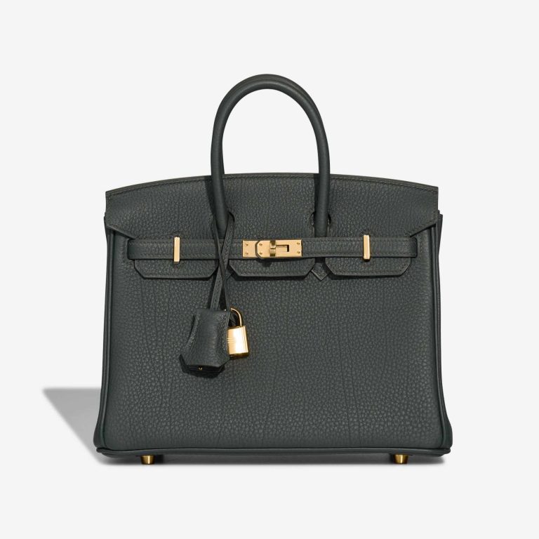 Hermès Birkin 25 Togo Vert Mangrove Front | Sell your designer bag
