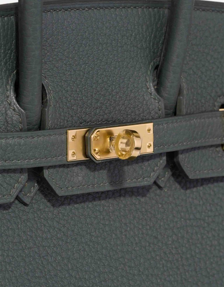 Hermès Birkin 25 Togo Vert Mangrove Closing System | Sell your designer bag