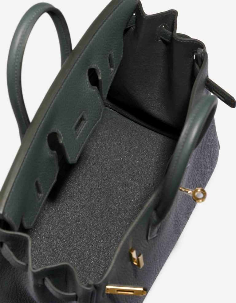 Hermès Birkin 25 Togo Vert Mangrove Inside | Sell your designer bag