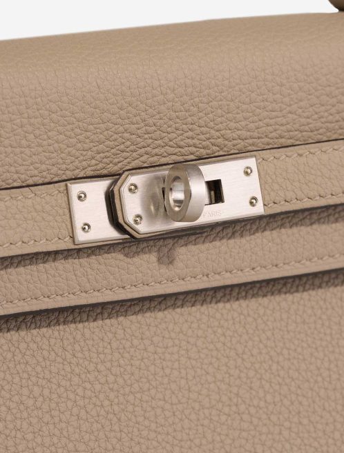 Hermès Kelly HSS 25 Togo Gris Tourterelle / Bleu Électrique Closing System | Sell your designer bag