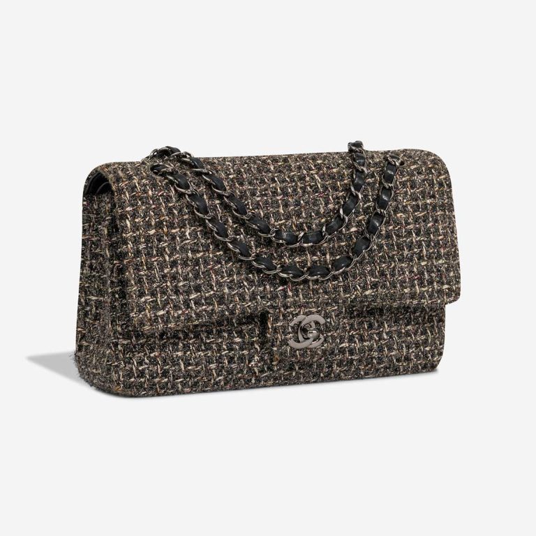 Chanel Timeless Medium Tweed Grey / Silver | Sell your designer bag