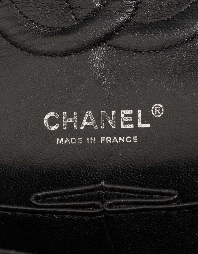 Chanel Timeless Medium Tweed Grey / Silver Logo | Sell your designer bag