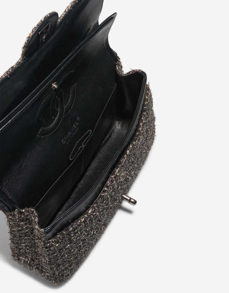 Chanel Timeless Medium Tweed Grey / Silver Inside | Sell your designer bag