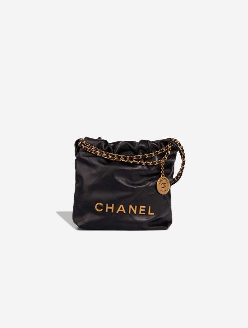 Chanel 22 Mini Lamb Black Front | Sell your designer bag