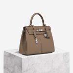 Hermès Kelly 25 Swift Étoupe Front | Sell your designer bag