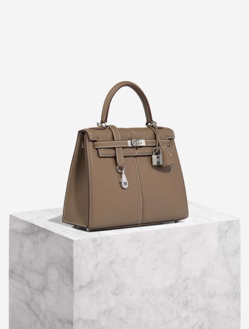 Hermès Kelly 25 Swift Étoupe Front | Sell your designer bag