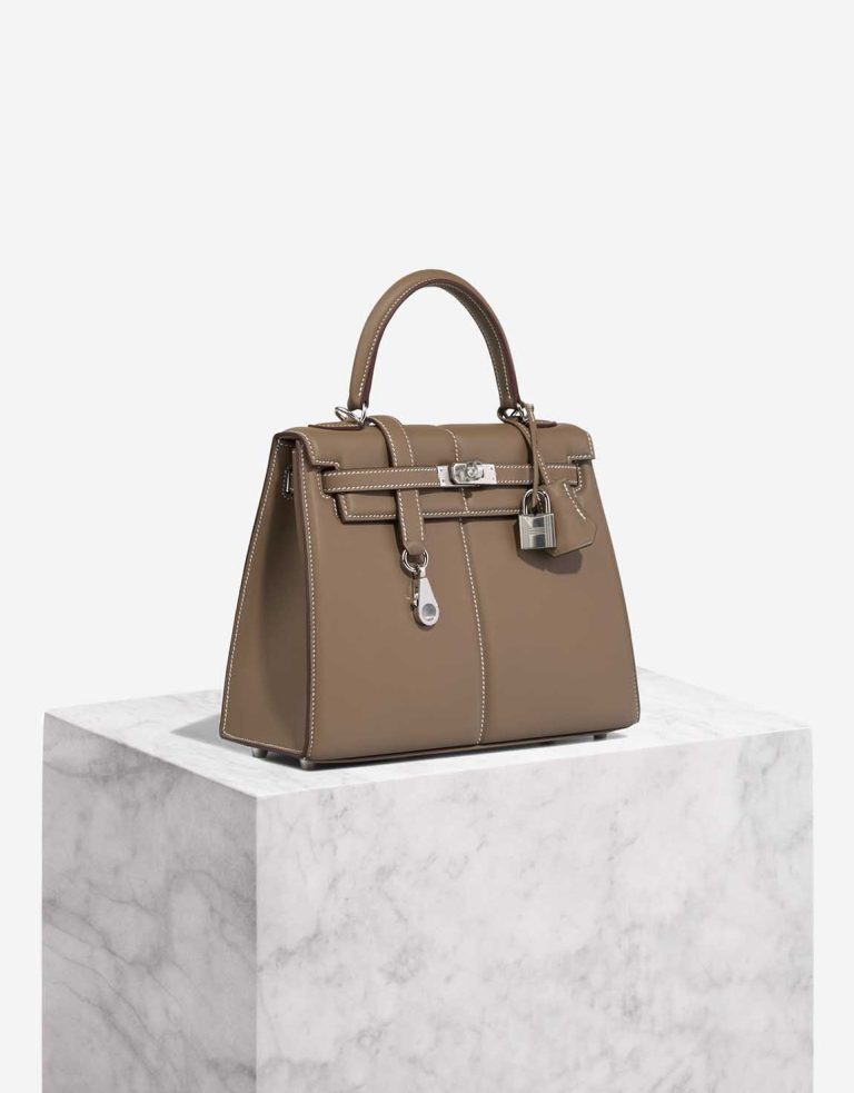 Hermès Kelly 25 Swift Étoupe Front | Sell your designer bag