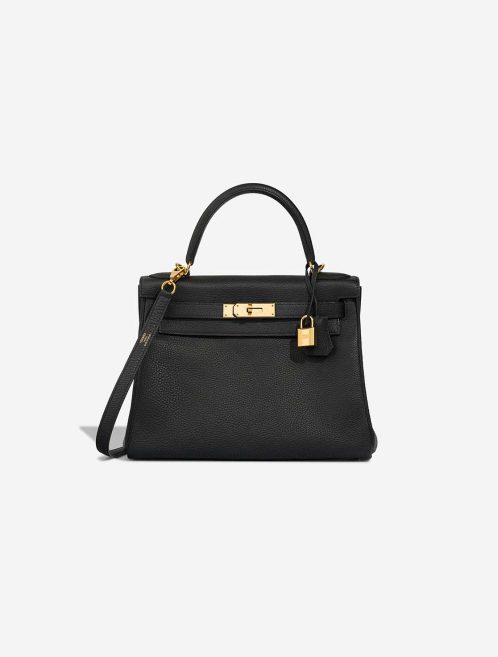 Hermès Kelly 28 Togo Black Front | Sell your designer bag