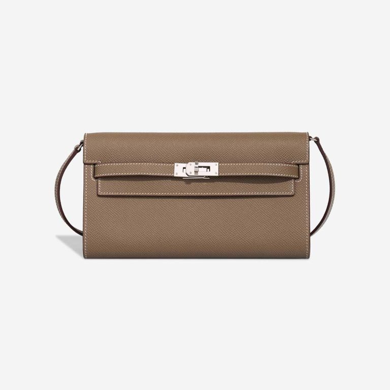 Hermès Kelly To Go Epsom Étoupe Front | Sell your designer bag
