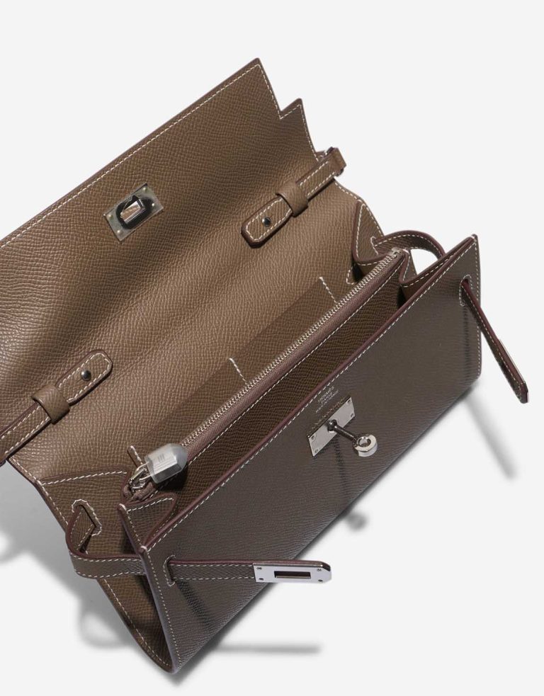 Hermès Kelly To Go Epsom Étoupe Inside | Sell your designer bag