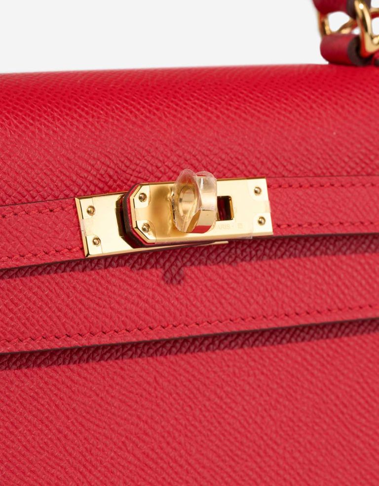 Hermès Kelly 25 Rouge Radieux Closing System | Sell your designer bag