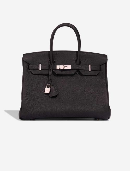 Hermès Birkin 35 Togo Black Front | Sell your designer bag