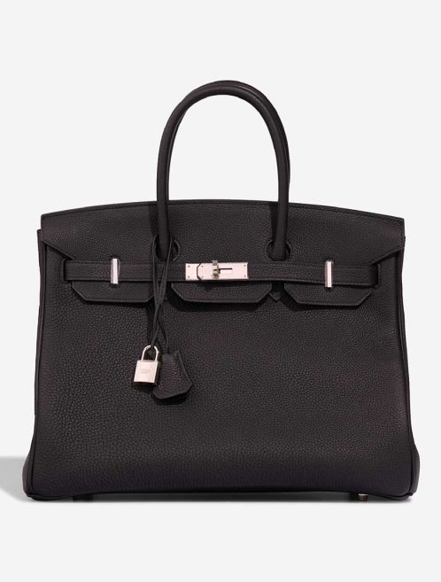 Hermès Birkin 35 Togo Black Front | Sell your designer bag