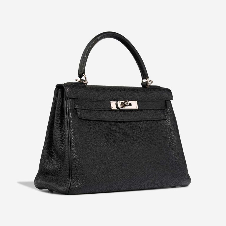 Hermès Kelly 28 Clémence Black | Sell your designer bag