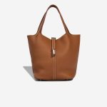 Hermès Picotin 22 Taurillon Clémence Gold Front | Sell your designer bag