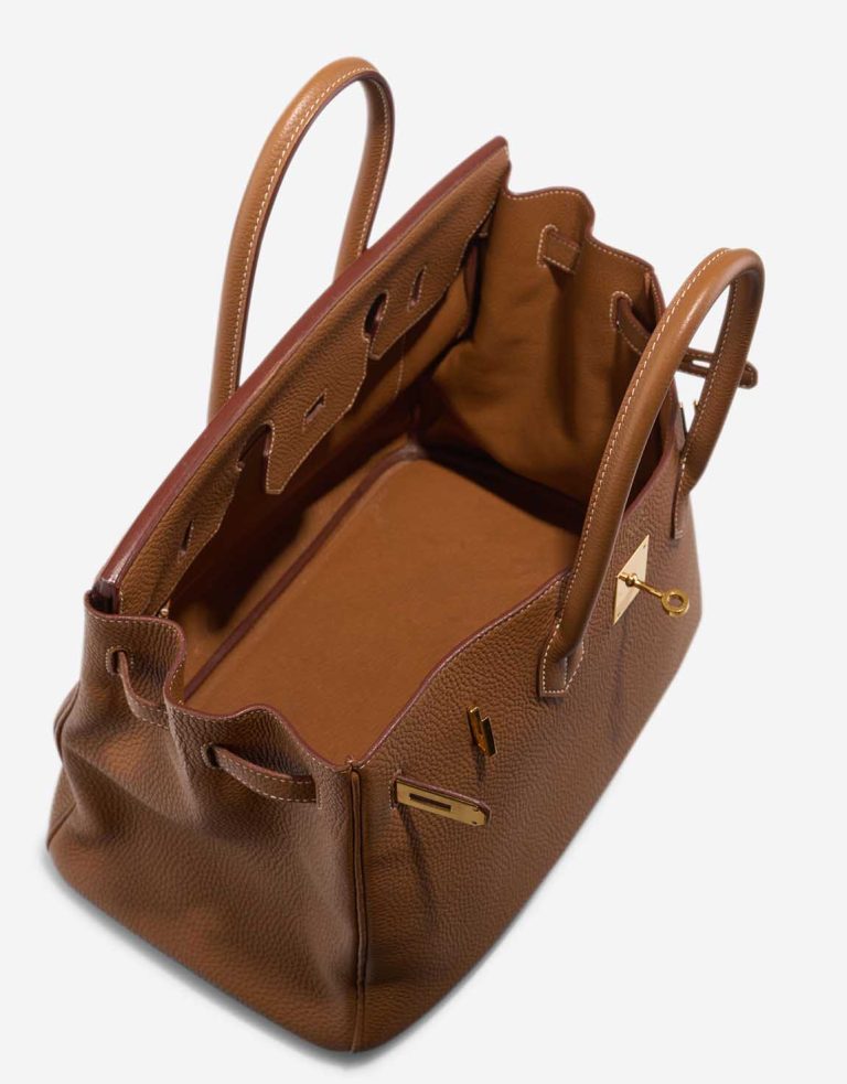 Hermès Birkin 35 Togo Gold Inside | Sell your designer bag