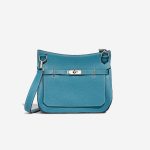 Hermès Jypsière 28 Clémence Bleu Jean Front | Sell your designer bag