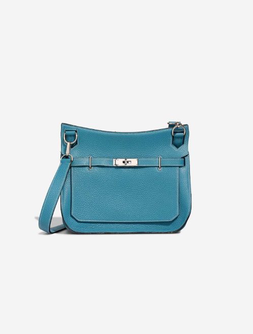 Hermès Jypsière 28 Clémence Bleu Jean Front | Sell your designer bag