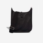 Hermès Evelyne 29 Taurillon Clémence Black Front | Sell your designer bag