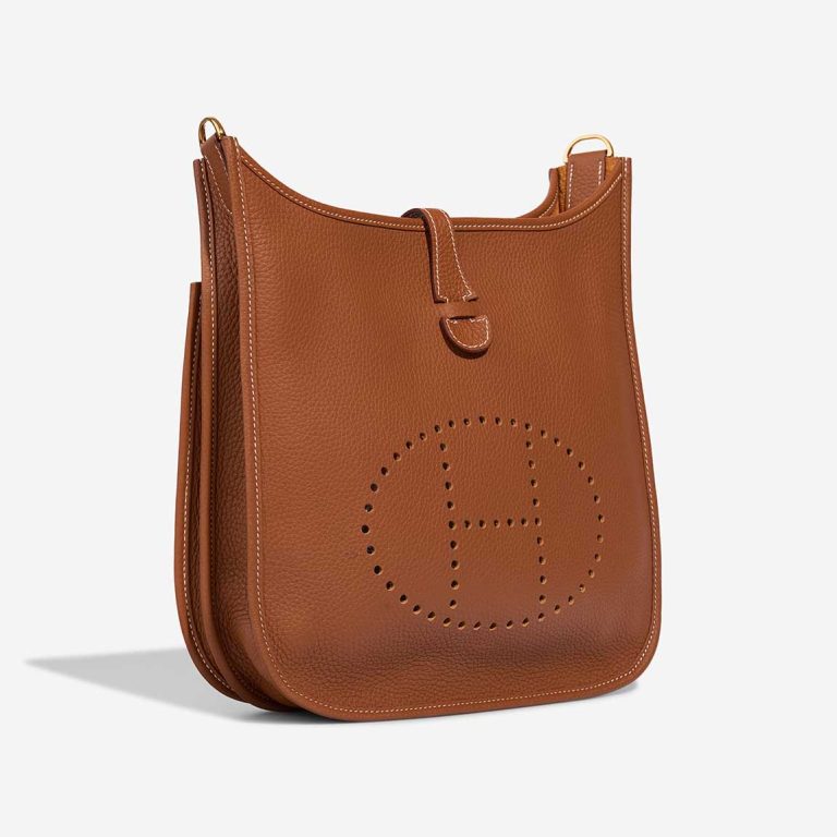 Hermès Evelyne 29 Taurillon Clémence Gold | Sell your designer bag
