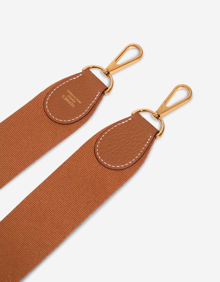 Hermès Evelyne 29 Taurillon Clémence Gold Signs of wear | Sell your designer bag