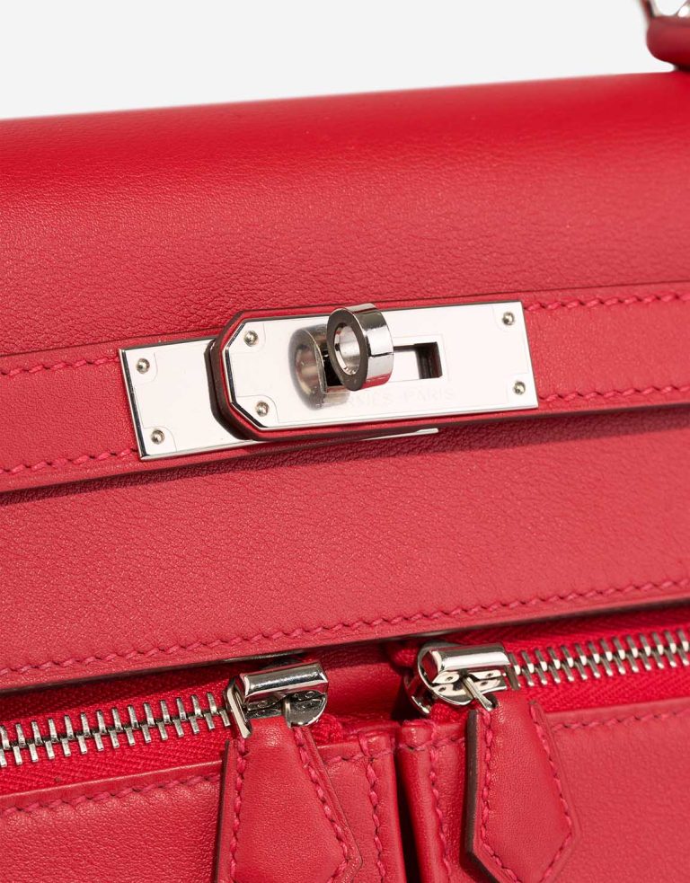 Hermès Kelly Lakis HSS 32 Swift Rouge Casaque Closing System | Sell your designer bag