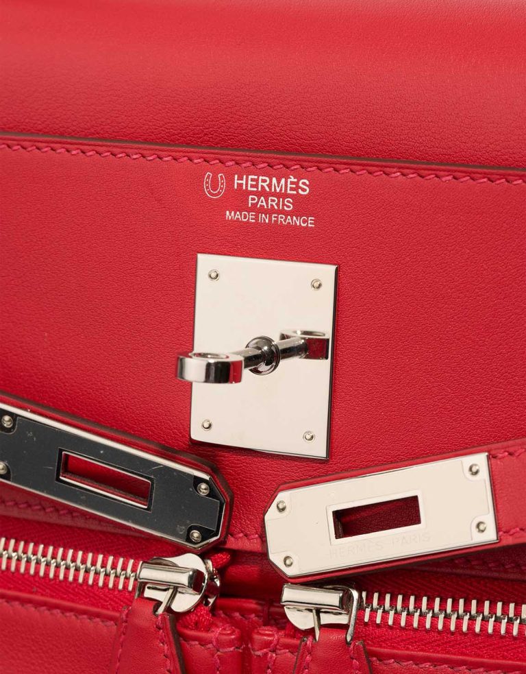 Hermès Kelly Lakis HSS 32 Swift Rouge Casaque Logo | Sell your designer bag