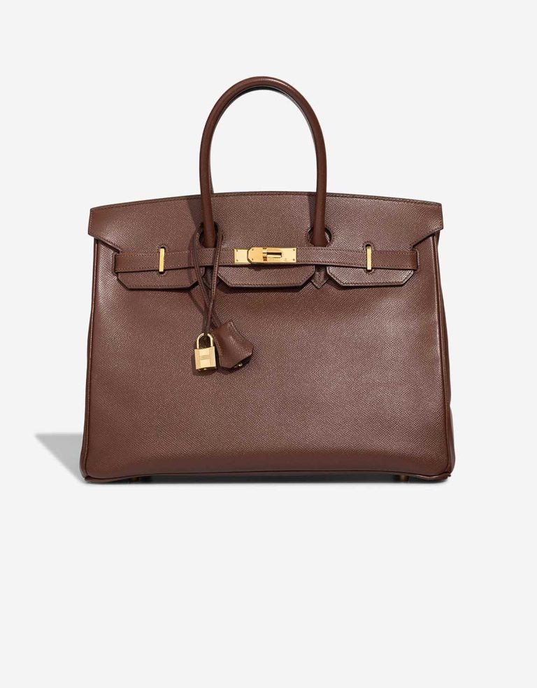 Hermès Birkin 35 Epsom Havane Front | Sell your designer bag
