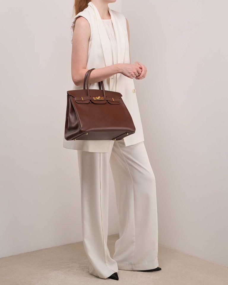 Hermès Birkin 35 Epsom Havane Front | Sell your designer bag