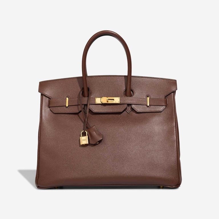 Hermès Birkin 35 Epsom Havane Front | Sell your designer bag