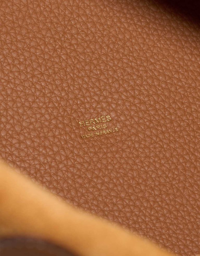 Hermès Picotin 26 Taurillon Clémence Gold Logo | Sell your designer bag