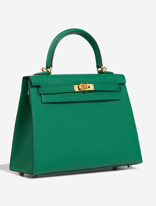 Hermès Kelly 25 Epsom Vert Vertigo | Sell your designer bag