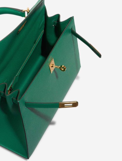 Hermès Kelly 25 Epsom Vert Vertigo Inside | Sell your designer bag